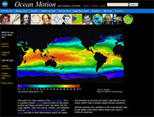 Tablet Screenshot of oceanmotion.org